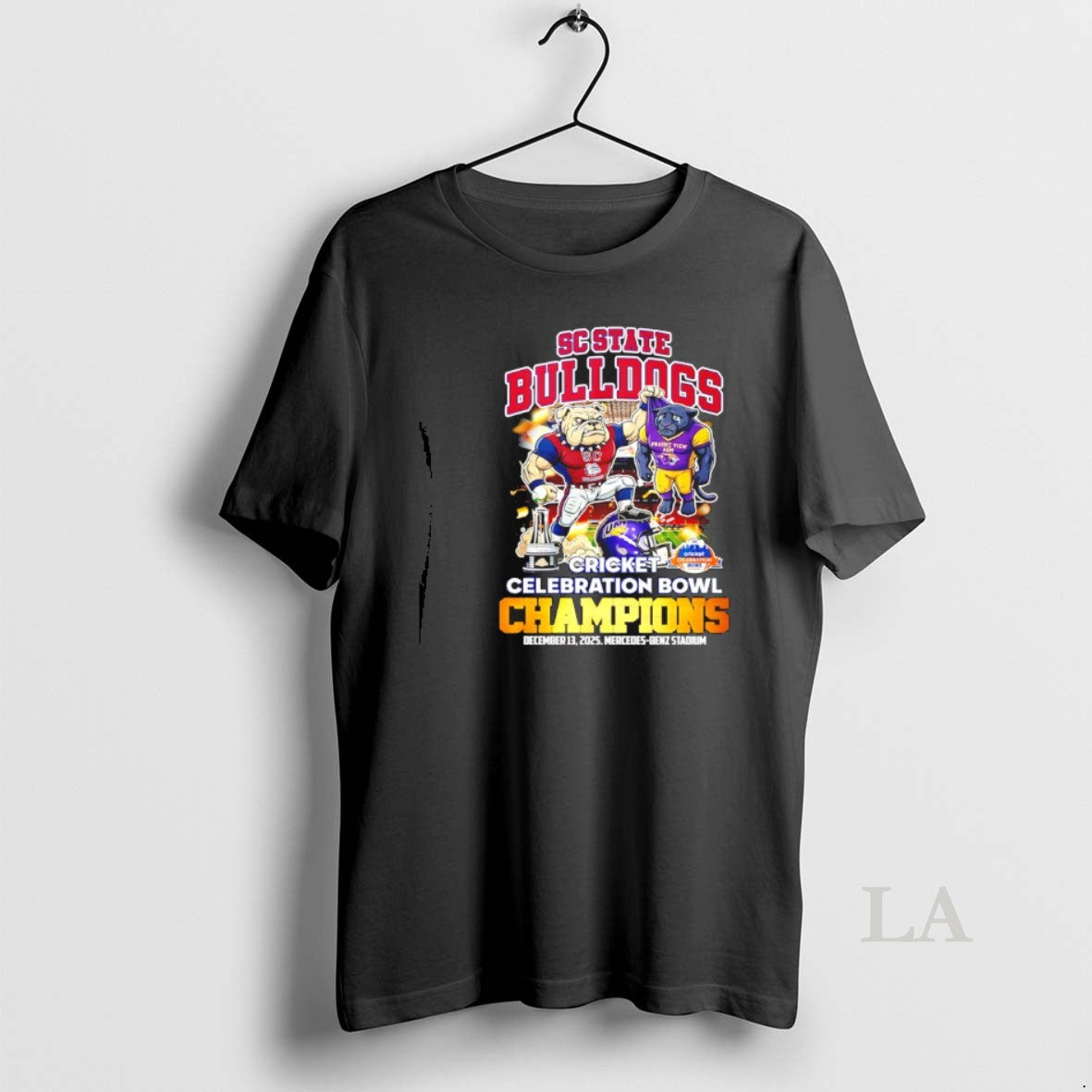 Original Sc State Bulldogs 2025 Cricket Celebration Bowl Champions Mascot T-Shirts, Hoodie, Sweatshirt - T-Shirt, Sweatshirt, Hoodie