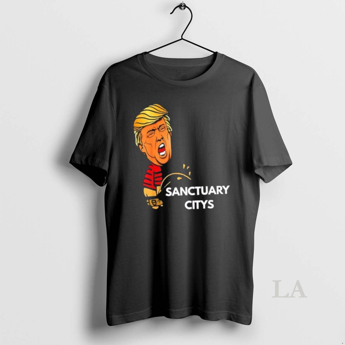 Original Sanctuary City Opponent Patriotic Law Enforcement Trump Piss T-Shirts, Hoodie, Sweatshirt - T-Shirt, Sweatshirt, Hoodie