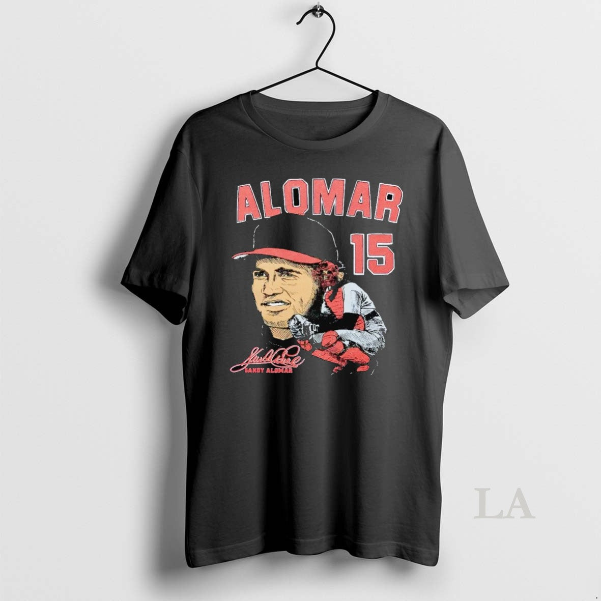Original Sandy Alomar 15 Caricature Signature T-Shirts, Hoodie, Sweatshirt - T-Shirt, Sweatshirt, Hoodie