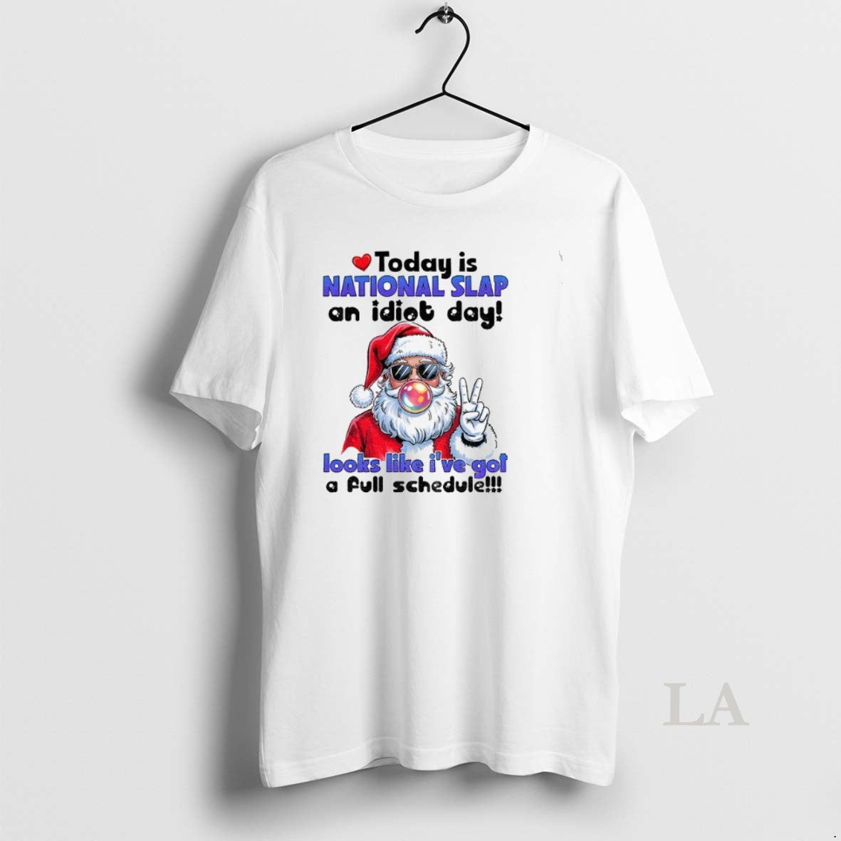 Original Santa Claus Today Is National Slap Idiot Day Like Ive Got T-Shirts, Hoodie, Sweatshirt - T-Shirt, Sweatshirt, Hoodie