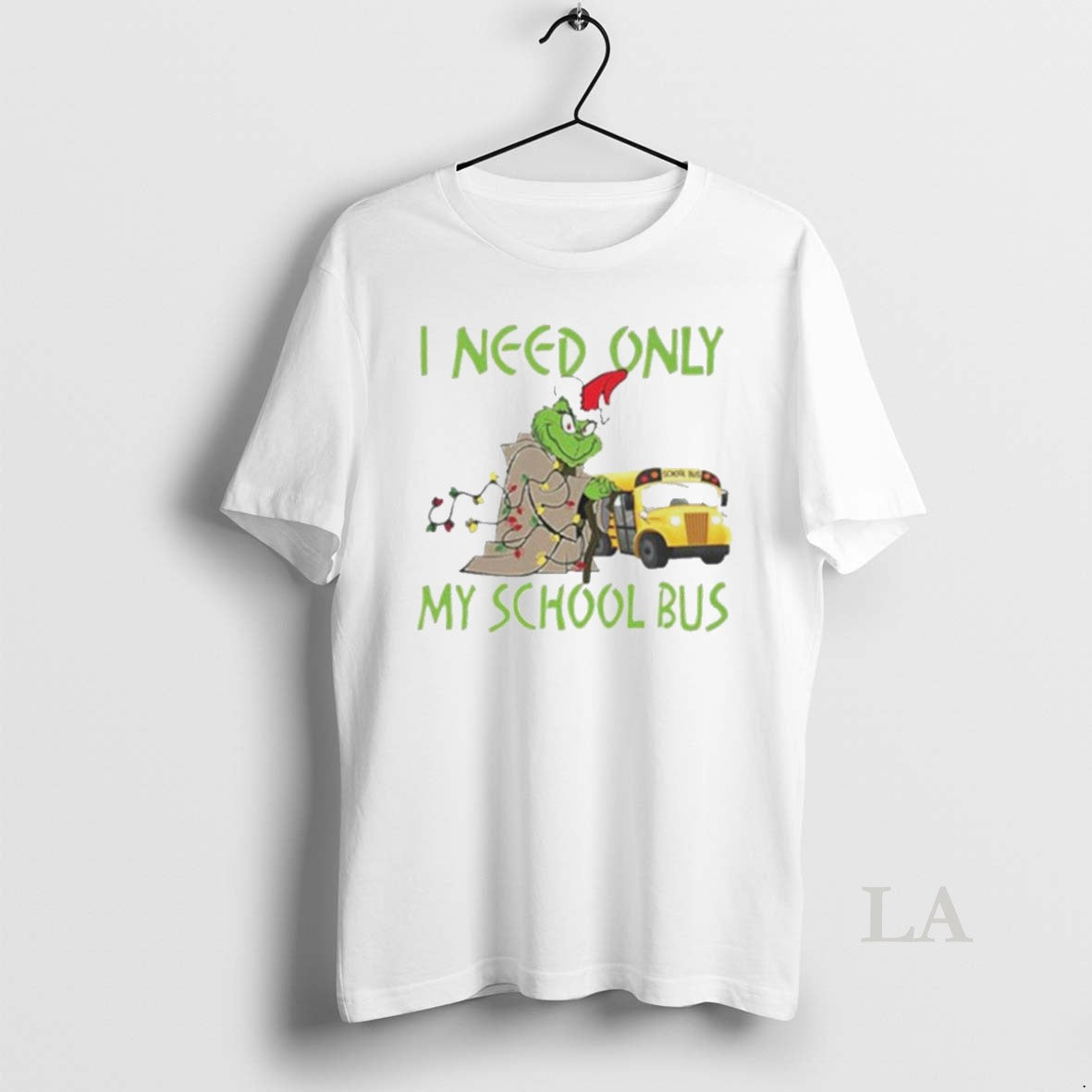 Original Santa Grinch I Need Only My School Bus White T-Shirts, Hoodie, Sweatshirt - T-Shirt, Sweatshirt, Hoodie