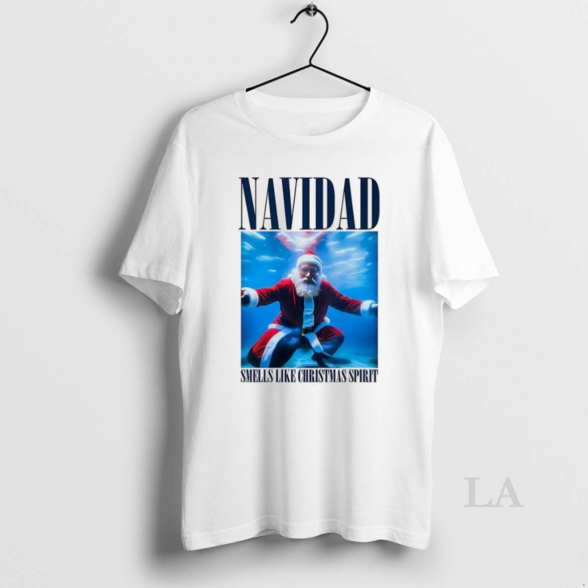 Original Santa Navidad Smells Like Spirit T-Shirts, Hoodie, Sweatshirt - T-Shirt, Sweatshirt, Hoodie