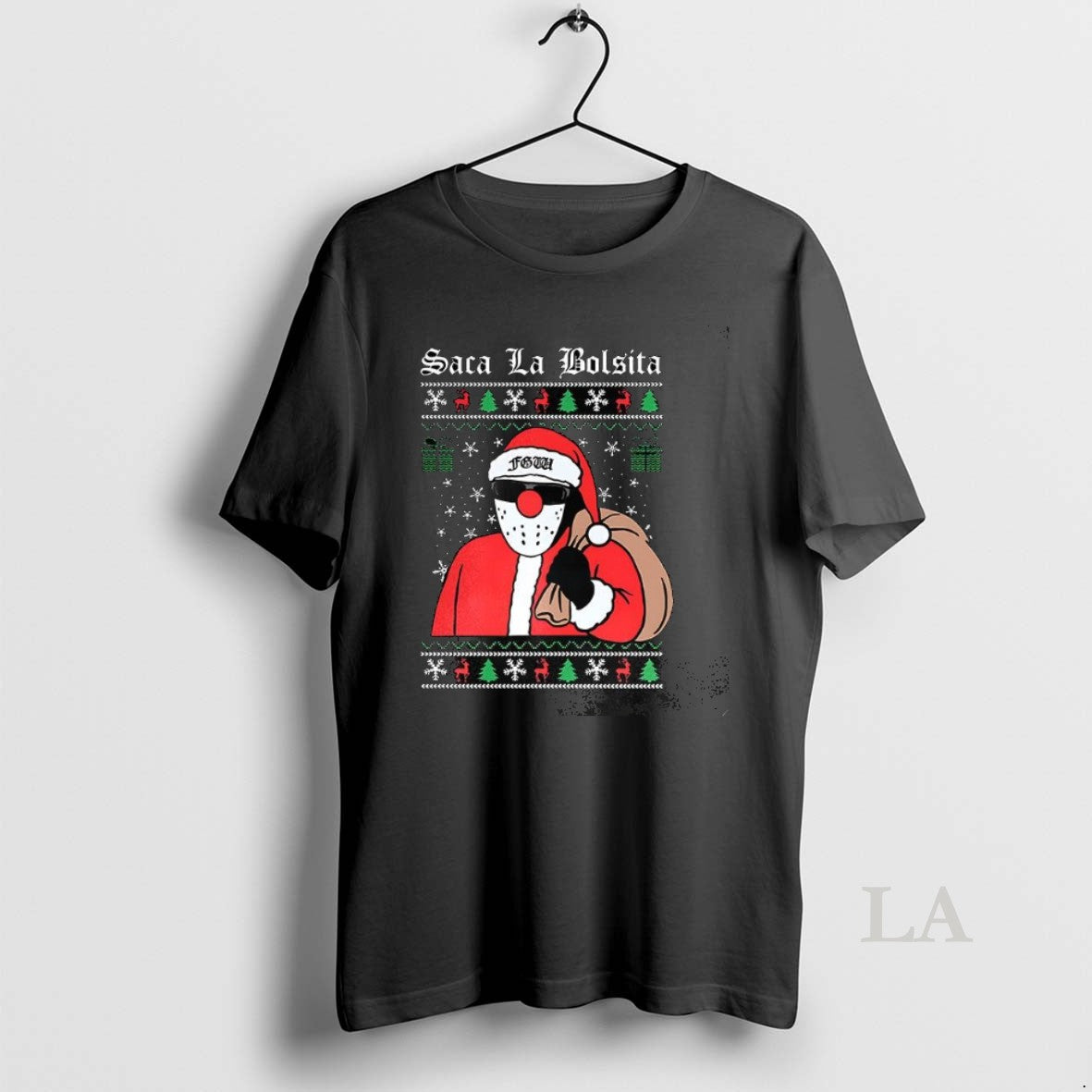 Original Santa Saca La Bolsita Ugly T-Shirts, Hoodie, Sweatshirt - T-Shirt, Sweatshirt, Hoodie