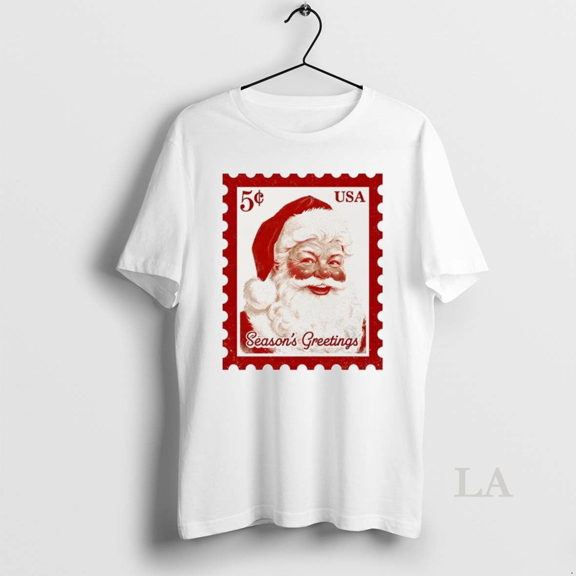 Original Santa Stamp Seasons Greetings Usa Chirstmas T-Shirts, Hoodie, Sweatshirt - T-Shirt, Sweatshirt, Hoodie