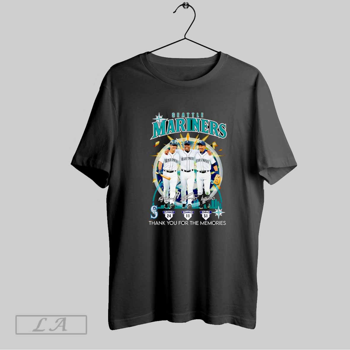 Original Seattle Mariners Griffey Martinez Ichiro Thank You Memories T-Shirts, Hoodie, Sweatshirt - T-Shirt, Sweatshirt, Hoodie