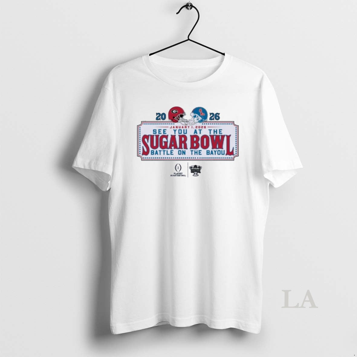 Original See You Sugar Bowl Dueling Helmet 2026 Georgia Vs Ole Miss T-Shirts, Hoodie, Sweatshirt - T-Shirt, Sweatshirt, Hoodie