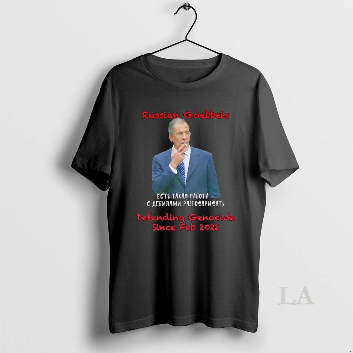 Original Sergey Lavrov Russian Goebbels Defending Genocide Since Feb 2022 T-Shirts, Hoodie, Sweatshirt - T-Shirt, Sweatshirt, Hoodie