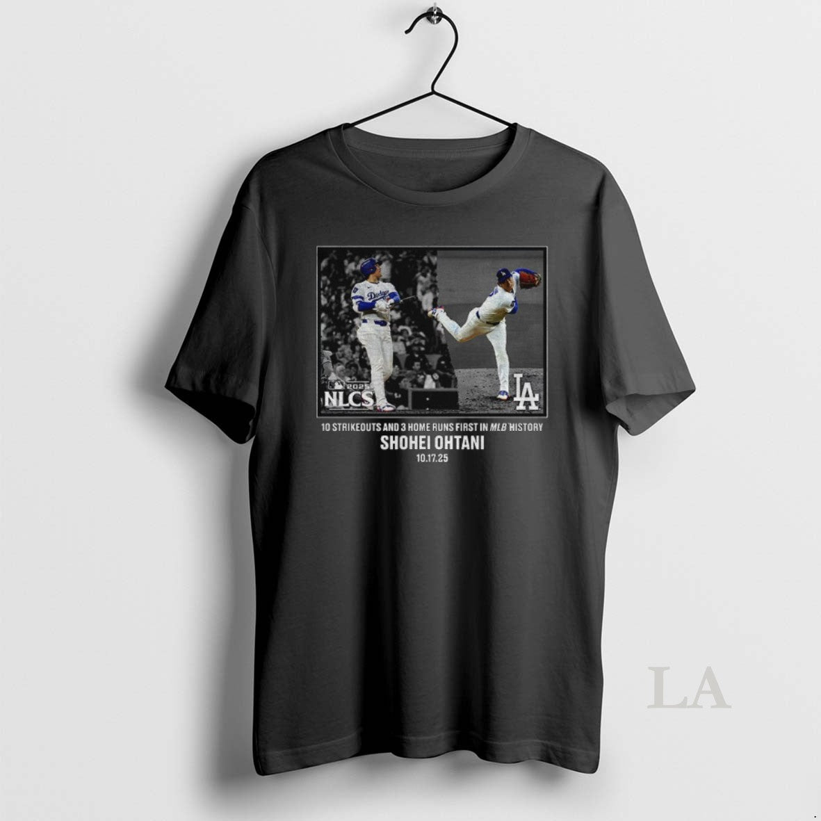 Original Shohei Ohtani Dodgers 2025 Mlb Postseason Moment 10 Strikeouts 3 Home Runs T-Shirts, Hoodie, Sweatshirt - T-Shirt, Sweatshirt, Hoodie