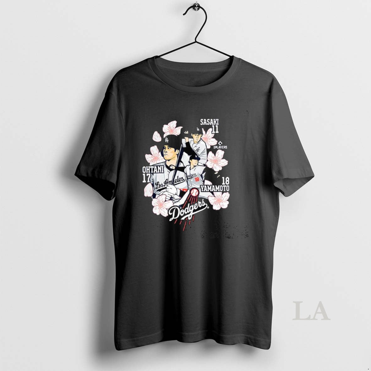 Original Shohei Ohtani Yoshinobu Yamamoto Los Angeles Dodgers Flower T-Shirts, Hoodie, Sweatshirt - T-Shirt, Sweatshirt, Hoodie