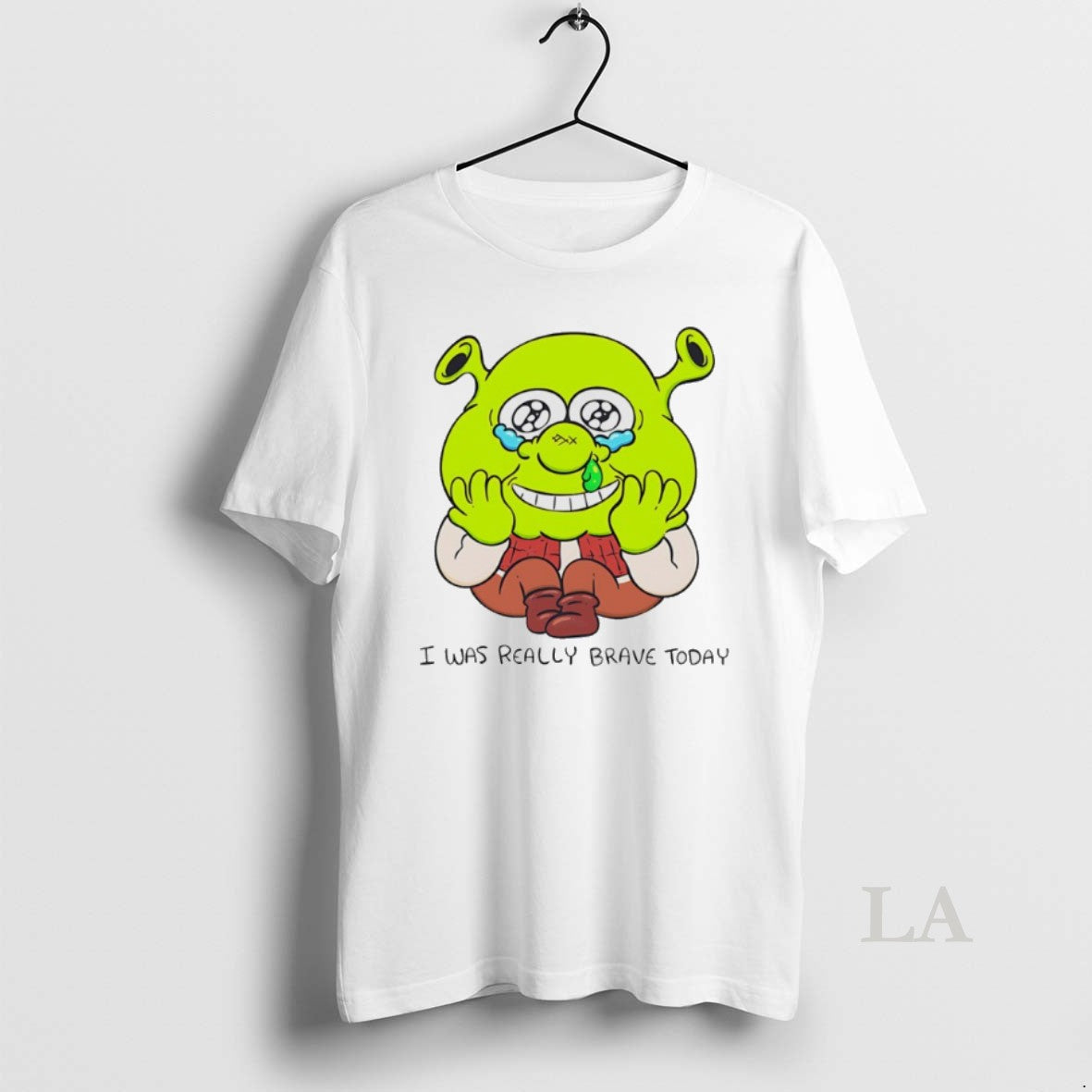 Original Shrek I Was Ready Brave Today Chibi T-Shirts, Hoodie, Sweatshirt - T-Shirt, Sweatshirt, Hoodie