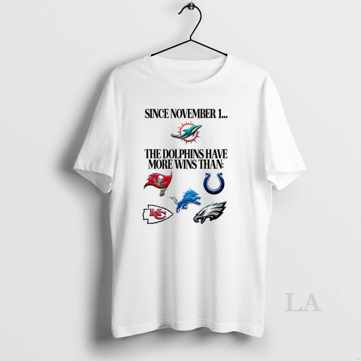 Original Since November 1 Miami Dolphins Have More Wins Than T-Shirts, Hoodie, Sweatshirt - T-Shirt, Sweatshirt, Hoodie