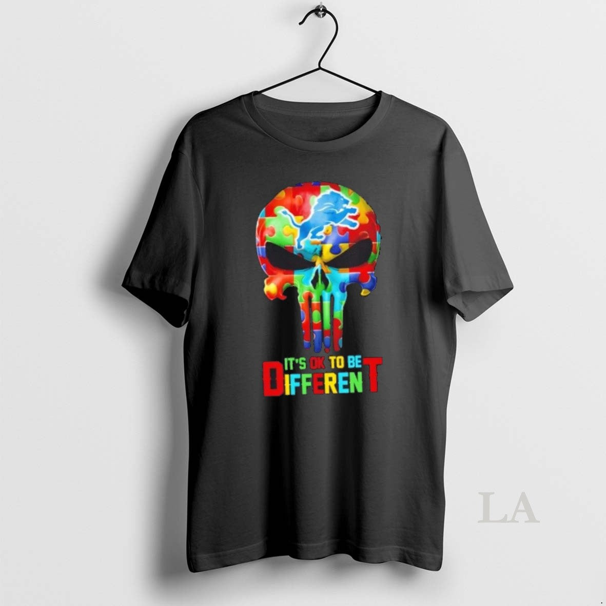 Original Skull Detroit Lions Ok Be Different T-Shirts, Hoodie, Sweatshirt - T-Shirt, Sweatshirt, Hoodie