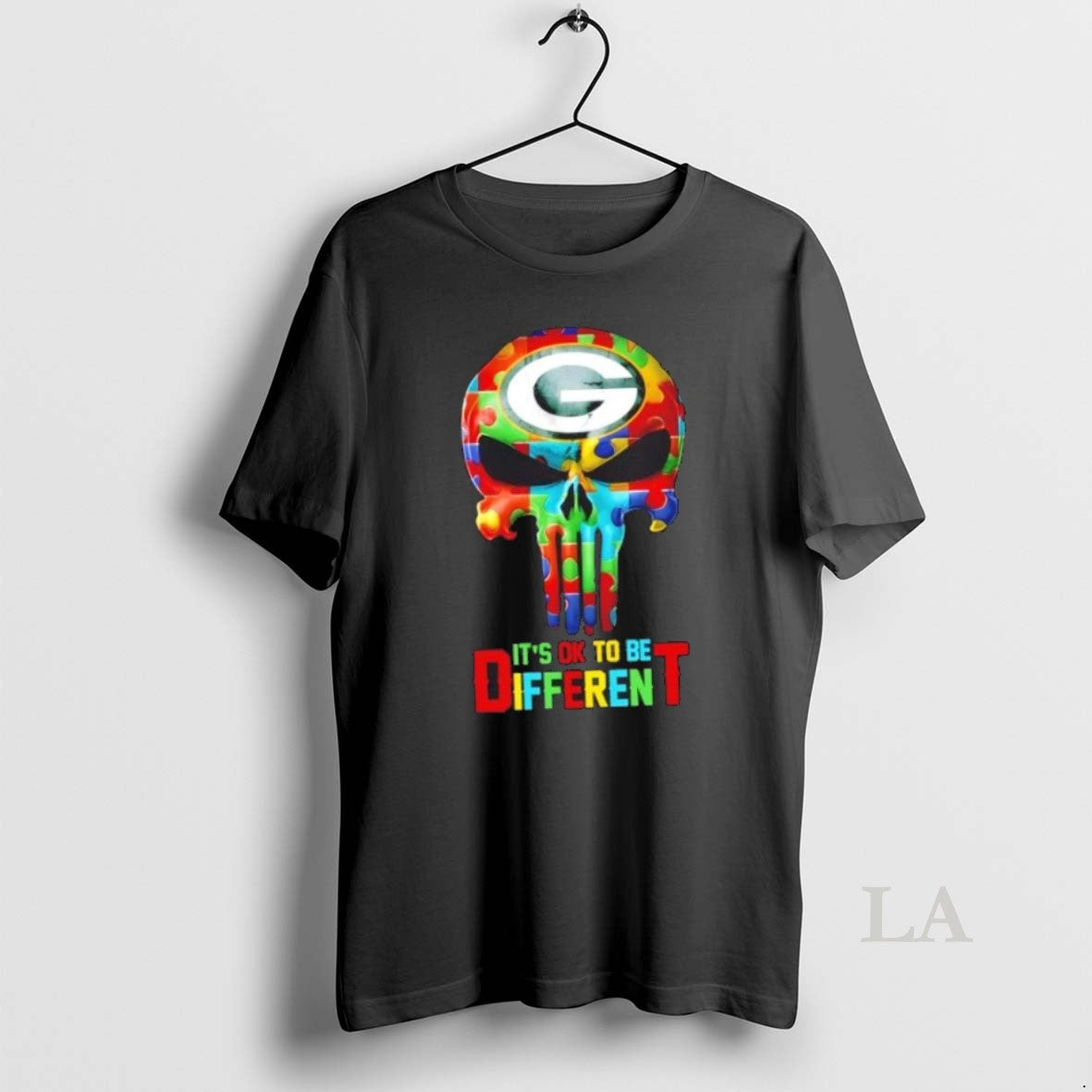 Original Skull Green Bay Packers Ok Be Different T-Shirts, Hoodie, Sweatshirt - T-Shirt, Sweatshirt, Hoodie