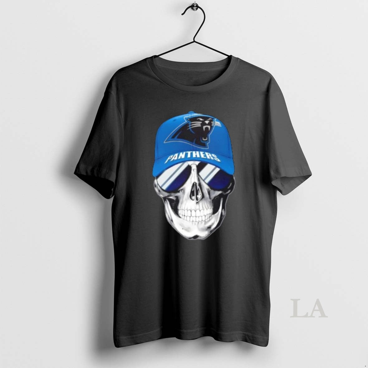 Original Skull Wearing Cap Smile Carolina Panthers Fans T-Shirts, Hoodie, Sweatshirt - T-Shirt, Sweatshirt, Hoodie
