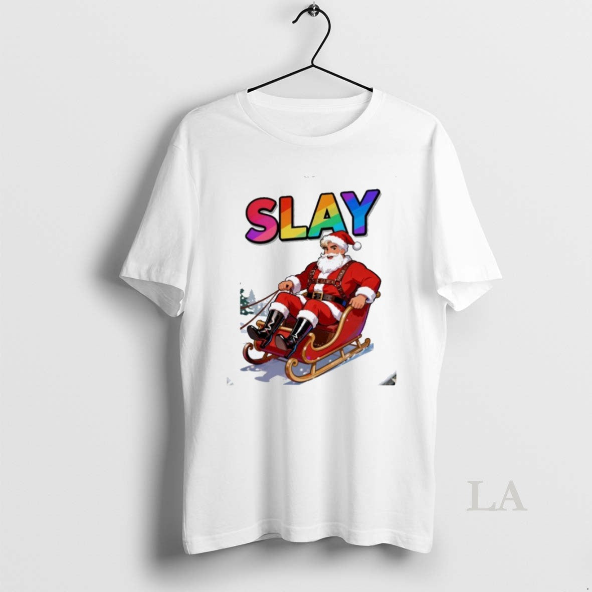 Original Slay Santa Xmas Pride Rainbow T-Shirts, Hoodie, Sweatshirt - T-Shirt, Sweatshirt, Hoodie