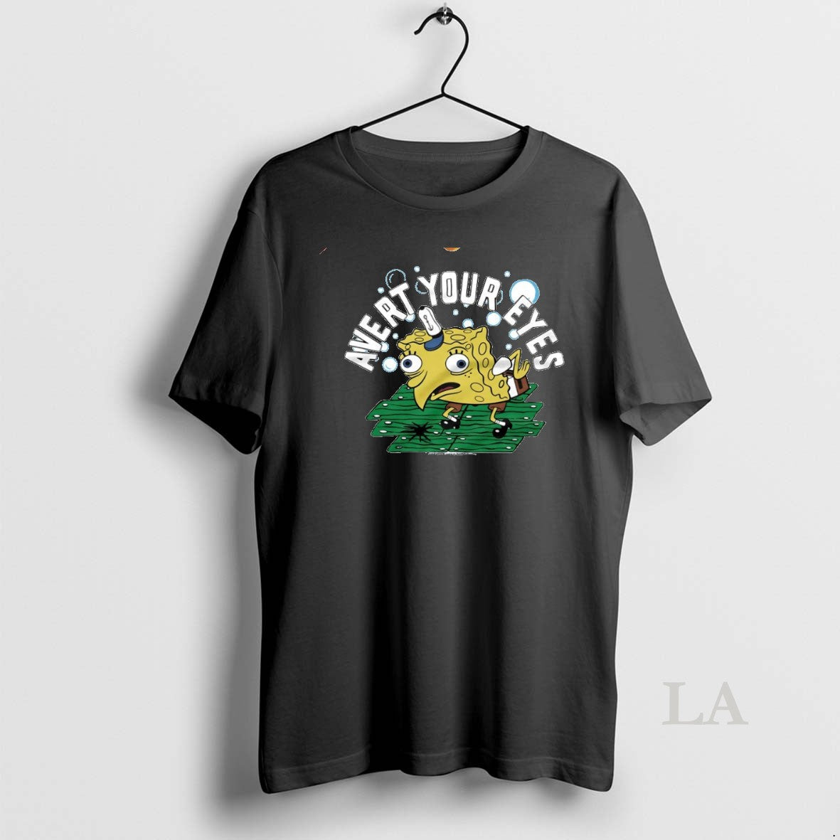 Original Sponge Squarepants Avert Your Eyes Circle T-Shirts, Hoodie, Sweatshirt - T-Shirt, Sweatshirt, Hoodie