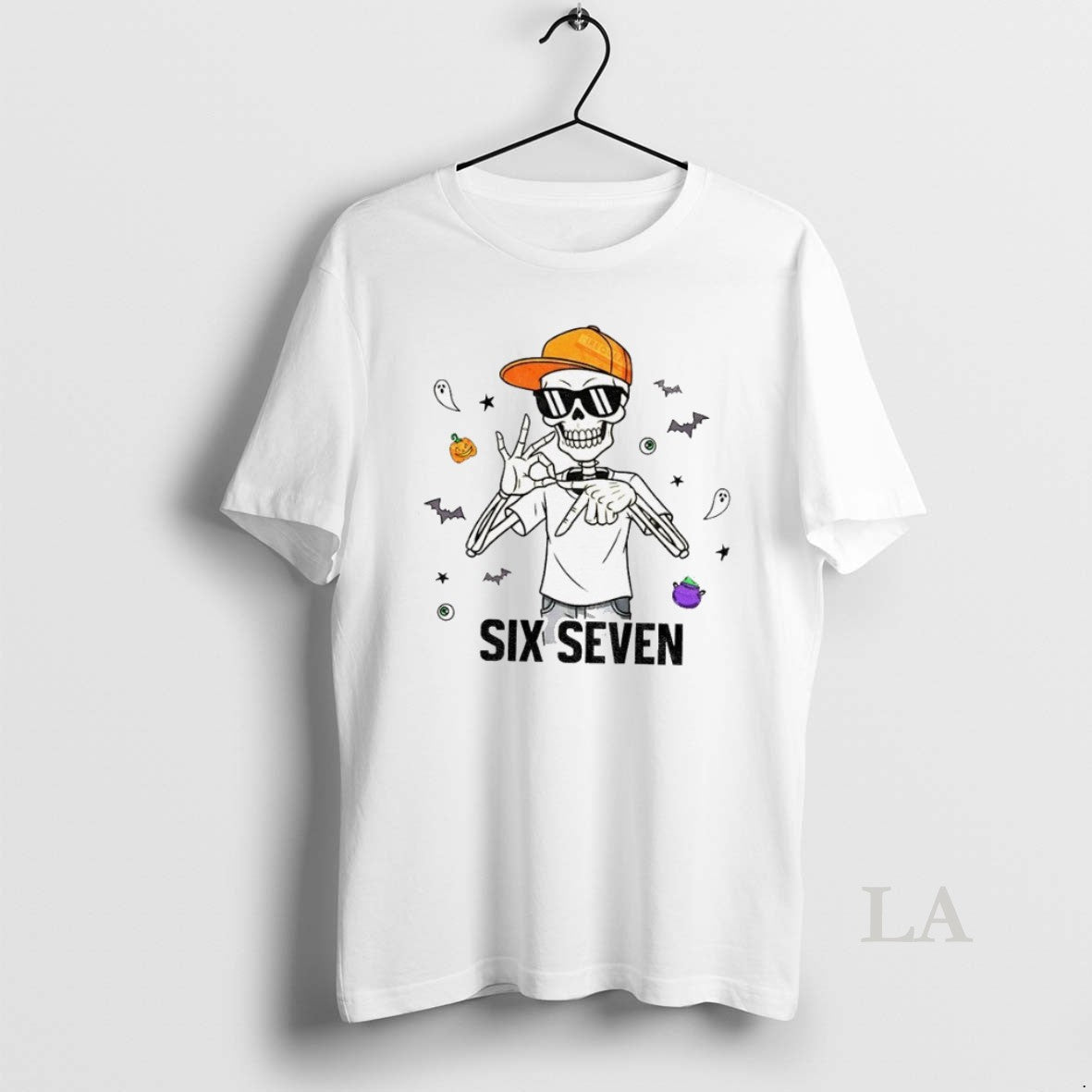 Original Spooky Six Seven Skeleton Boy 6 7 Funny Halloween T-Shirts, Hoodie, Sweatshirt - T-Shirt, Sweatshirt, Hoodie