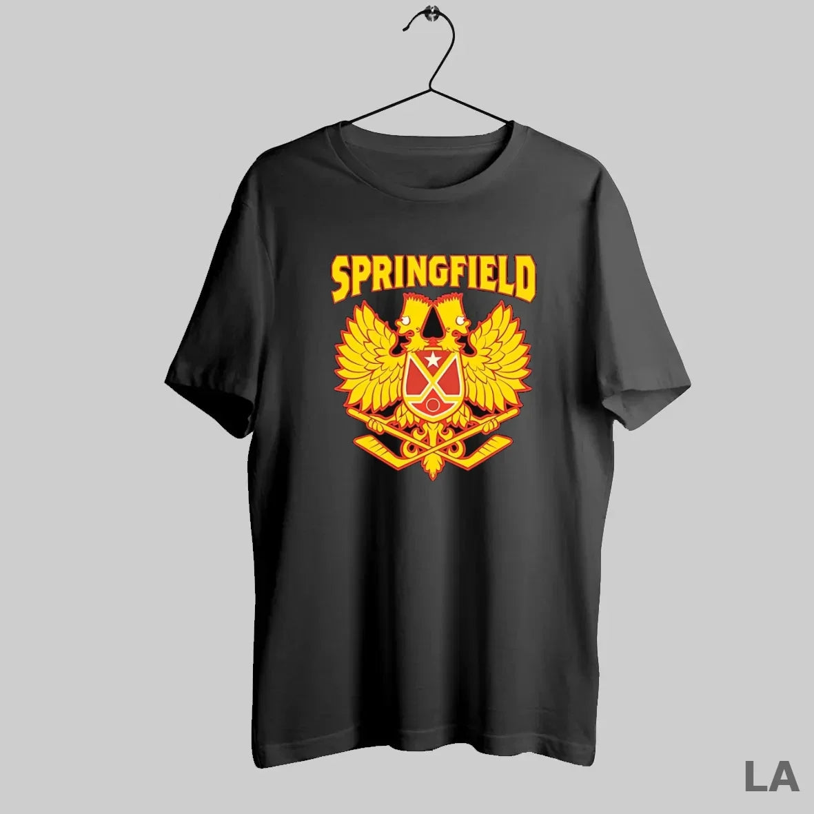 Original Springfield Hockey Crest Simpsons T-Shirts, Hoodie, Sweatshirt - T-Shirt, Sweatshirt, Hoodie