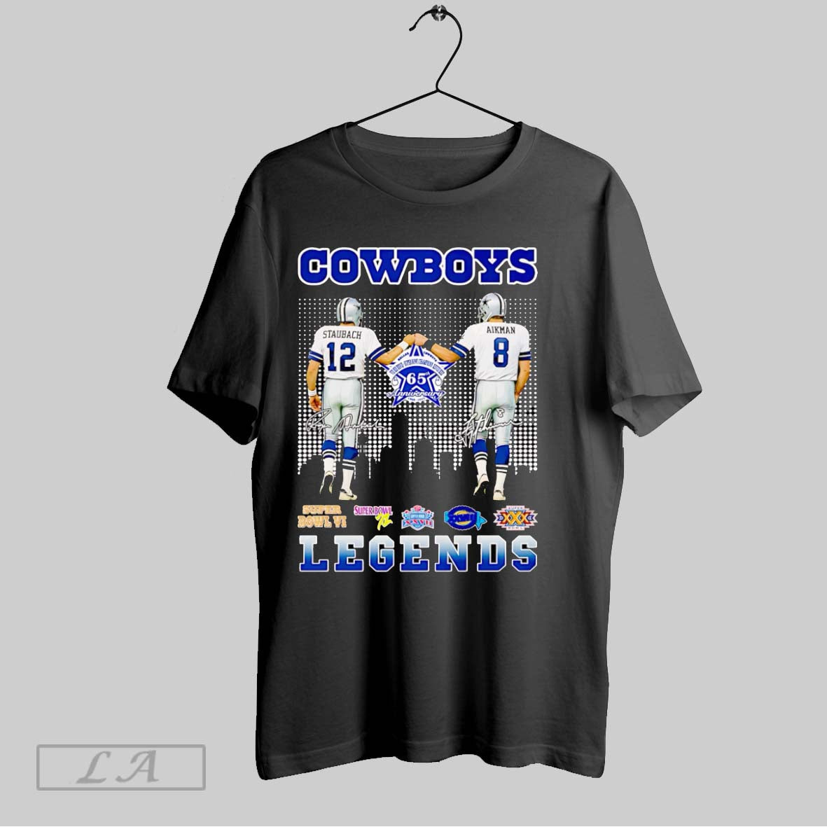 Original Staubach Aikman Cowboys Legends Signature T-Shirts, Hoodie, Sweatshirt - T-Shirt, Sweatshirt, Hoodie