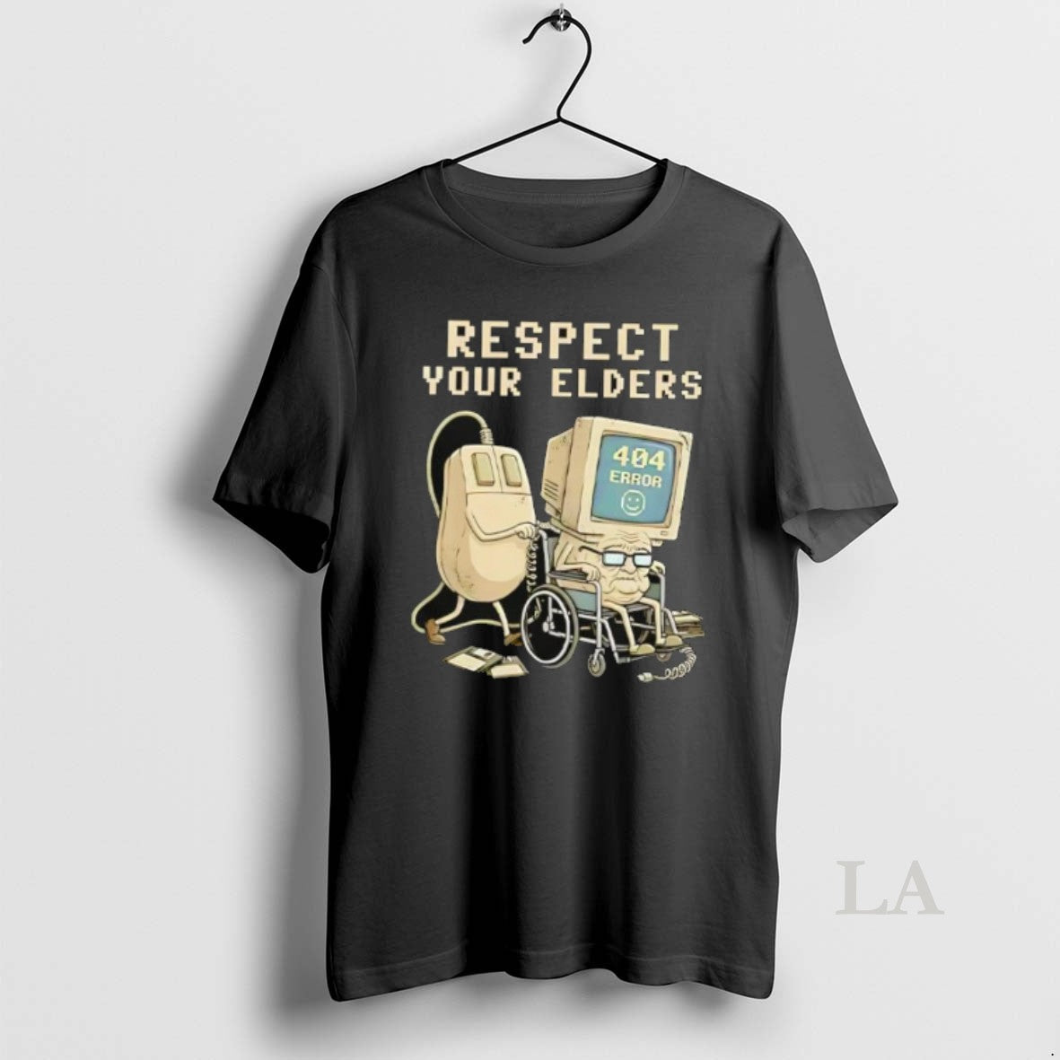 Original Tech 404 Error Hilarious Respect Your Elders Retro T-Shirts, Hoodie, Sweatshirt - T-Shirt, Sweatshirt, Hoodie