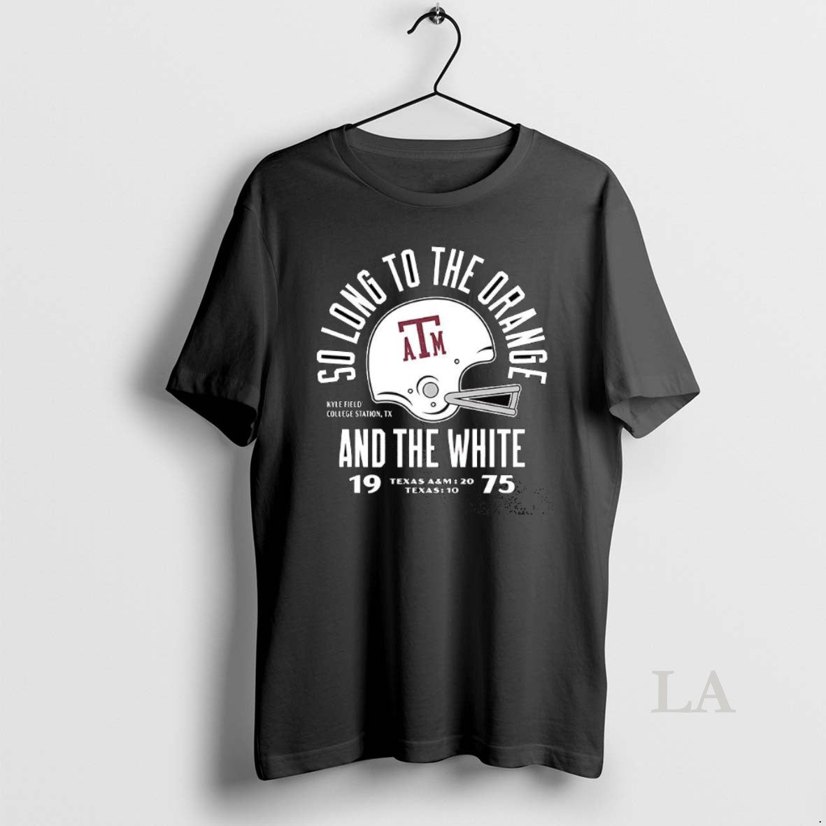 Original Texas Am Aggies Football 1975 So Long Orange White Helmet T-Shirts, Hoodie, Sweatshirt - T-Shirt, Sweatshirt, Hoodie