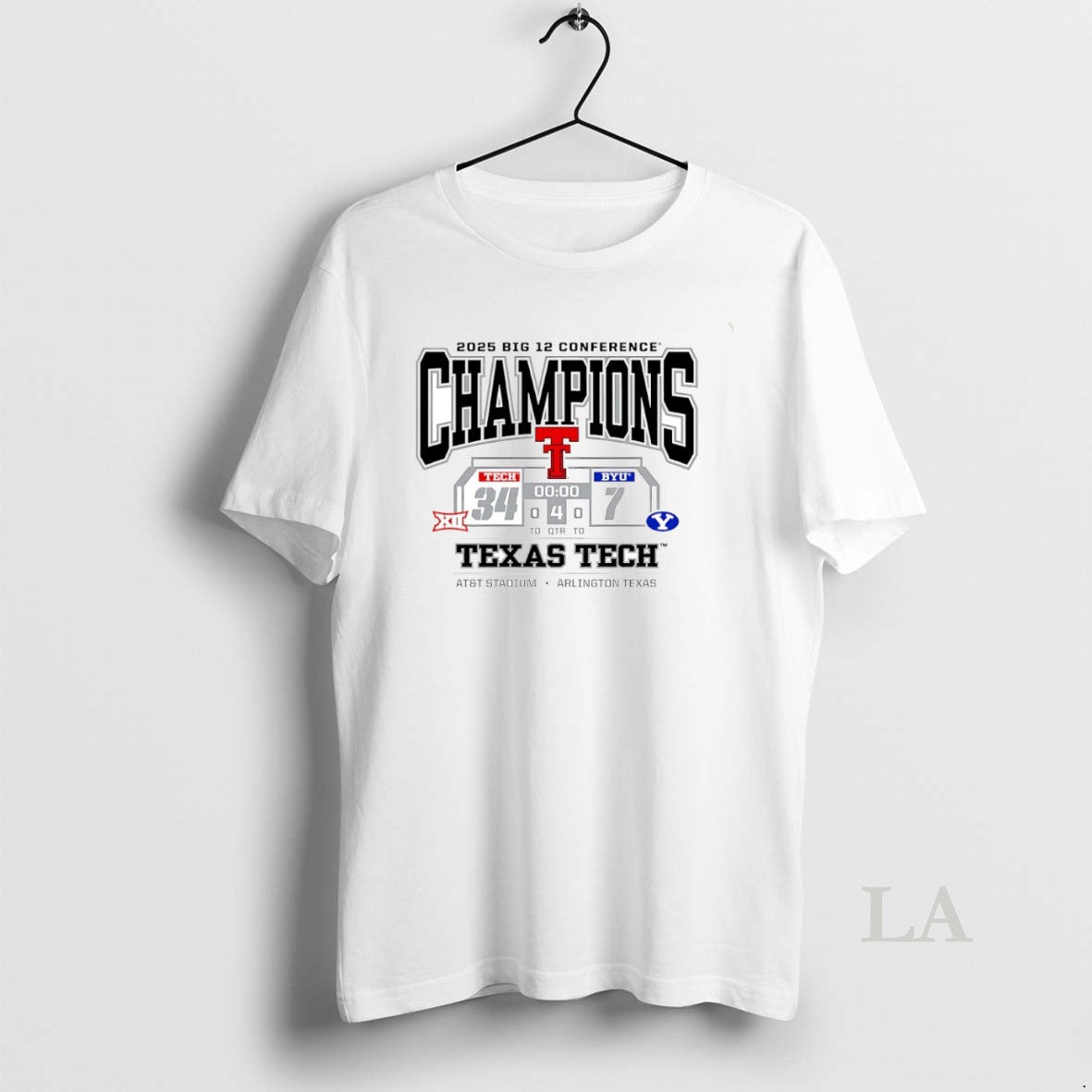 Original Texas Tech Red Raiders Vs Byu Cougars 2025 Big 12 Conference Champions Score Circle T-Shirts, Hoodie, Sweatshirt - T-Shirt, Sweatshirt, Hoodie