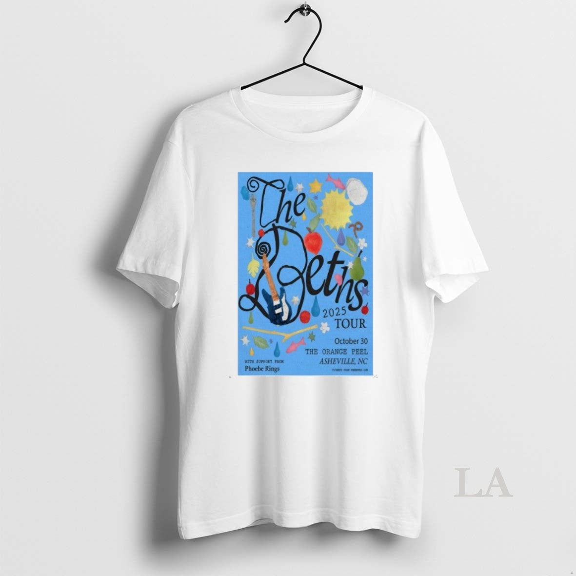 Original Beths Orange Peel Asheville Nc October 30 2025 Tour T-Shirts, Hoodie, Sweatshirt - T-Shirt, Sweatshirt, Hoodie