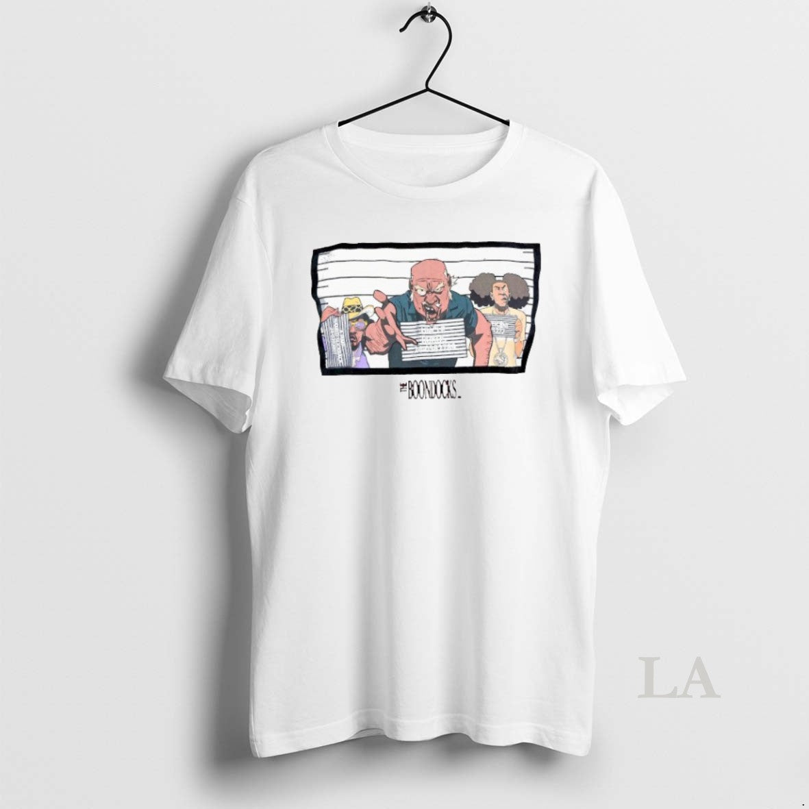 Original Boondocks Mugshot Extended Family T-Shirts, Hoodie, Sweatshirt - T-Shirt, Sweatshirt, Hoodie