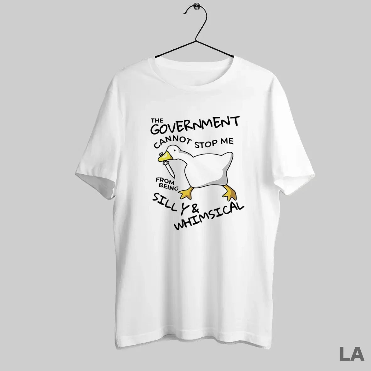 Original Government Cannot Stop Me Being Silly Whimsical Gooose T-Shirts, Hoodie, Sweatshirt - T-Shirt, Sweatshirt, Hoodie