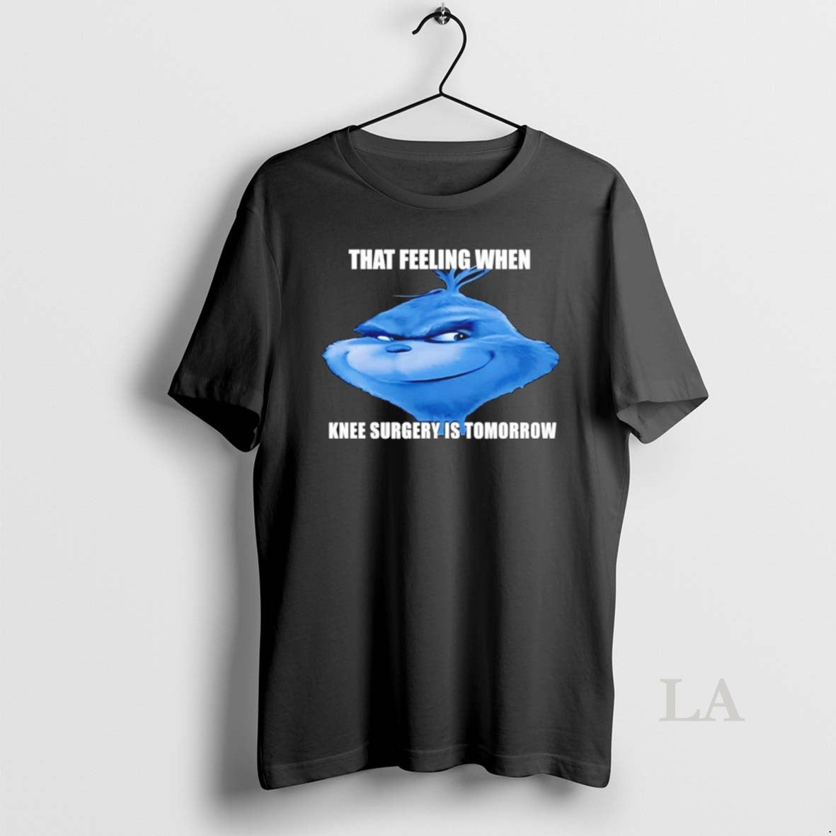 Original Grinch That Feeling When Knee Surgery Is Tomorrow Meme T-Shirts, Hoodie, Sweatshirt - T-Shirt, Sweatshirt, Hoodie