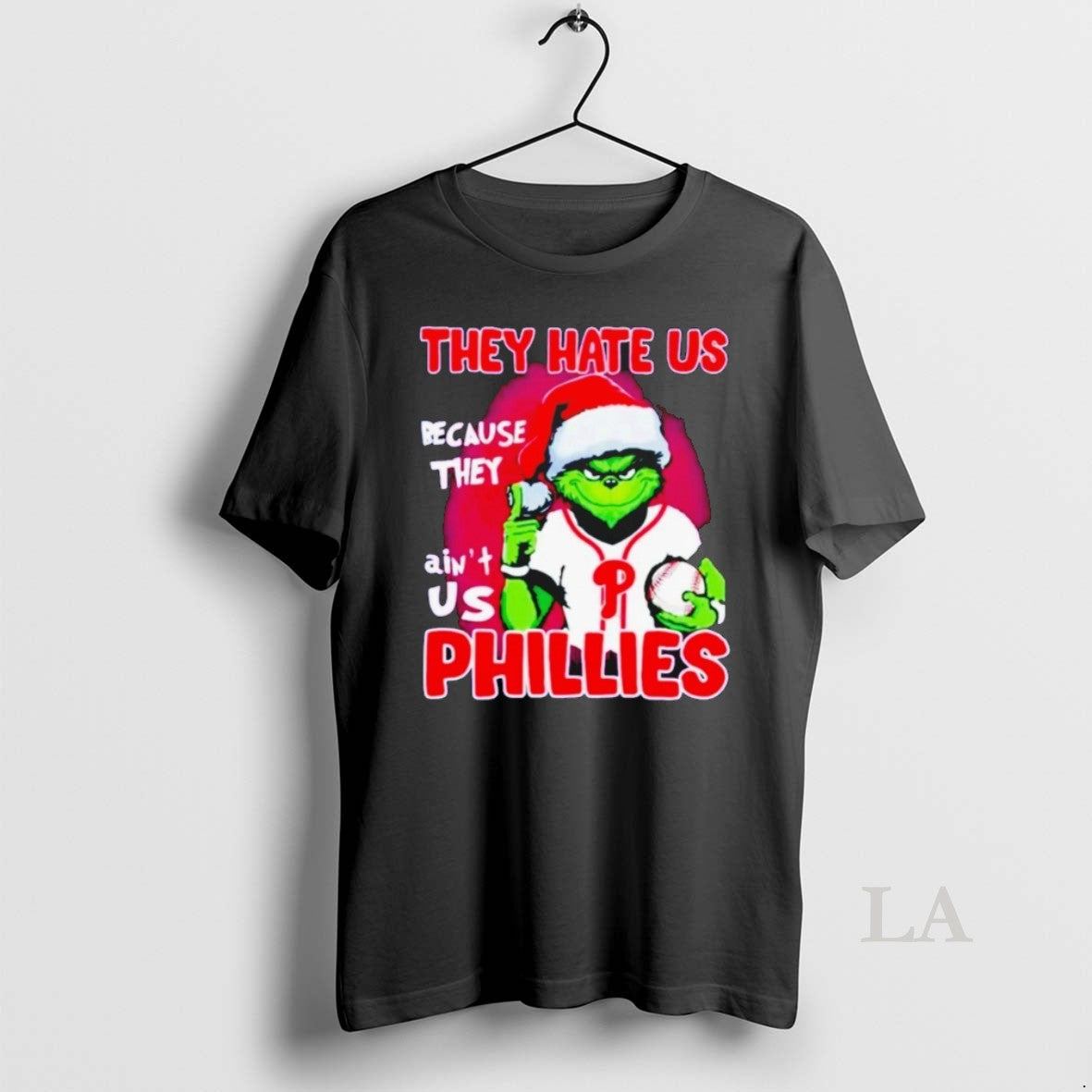 Original Grinch They Hate Us Because They Aint Us Philadelphia Phillies T-Shirts, Hoodie, Sweatshirt - T-Shirt, Sweatshirt, Hoodie