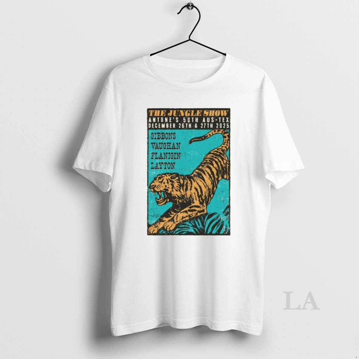 Original Jungle Show Antones 50th Aus Tex December 26 27 2025 Tiger T-Shirts, Hoodie, Sweatshirt - T-Shirt, Sweatshirt, Hoodie