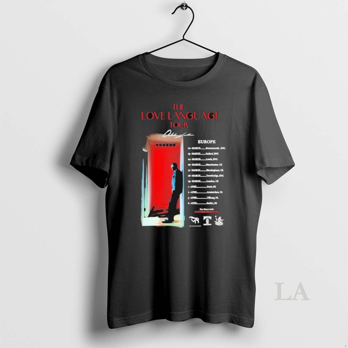 Original Love Language October London Tour Europe 2026 T-Shirts, Hoodie, Sweatshirt - T-Shirt, Sweatshirt, Hoodie