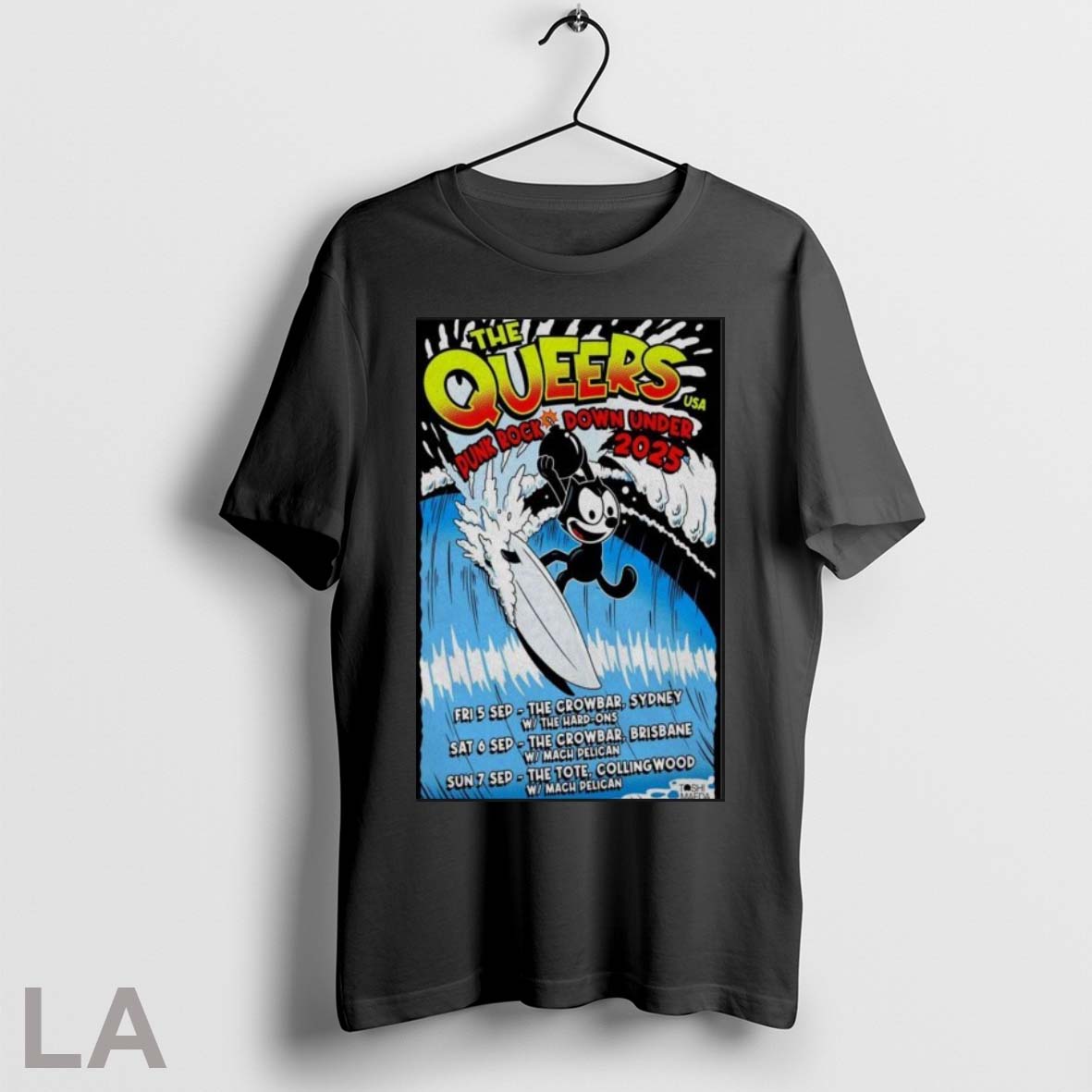 Original Queers Punk Rock Down Under Usa Tour Australia 2025 Cat Felix T-Shirts, Hoodie, Sweatshirt - T-Shirt, Sweatshirt, Hoodie
