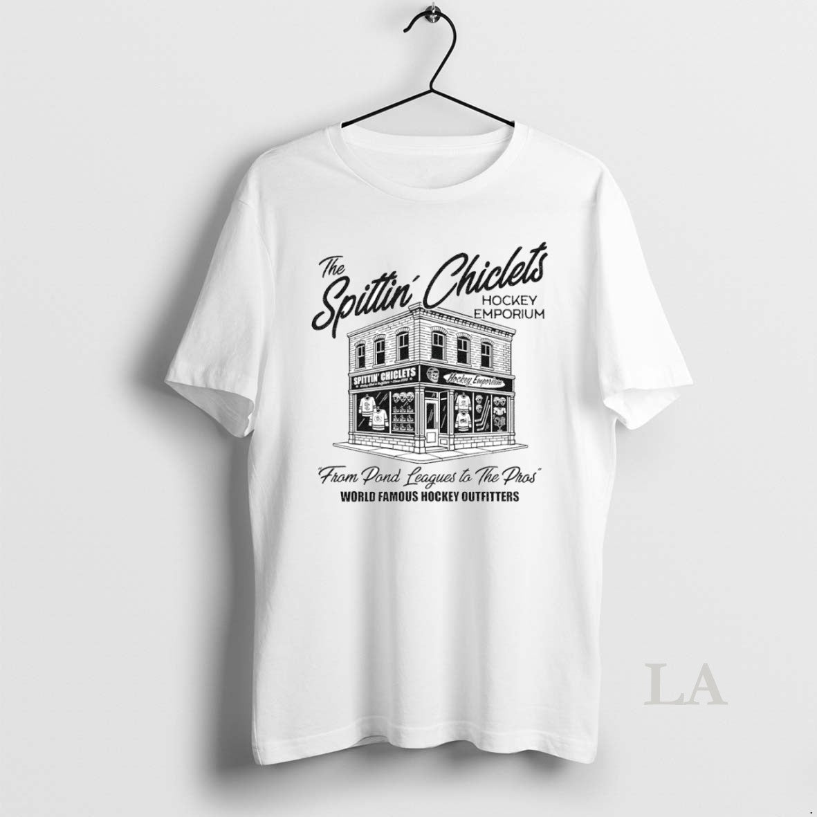 Original Spittin Chiclets Hockey Emporium Circle T-Shirts, Hoodie, Sweatshirt - T-Shirt, Sweatshirt, Hoodie