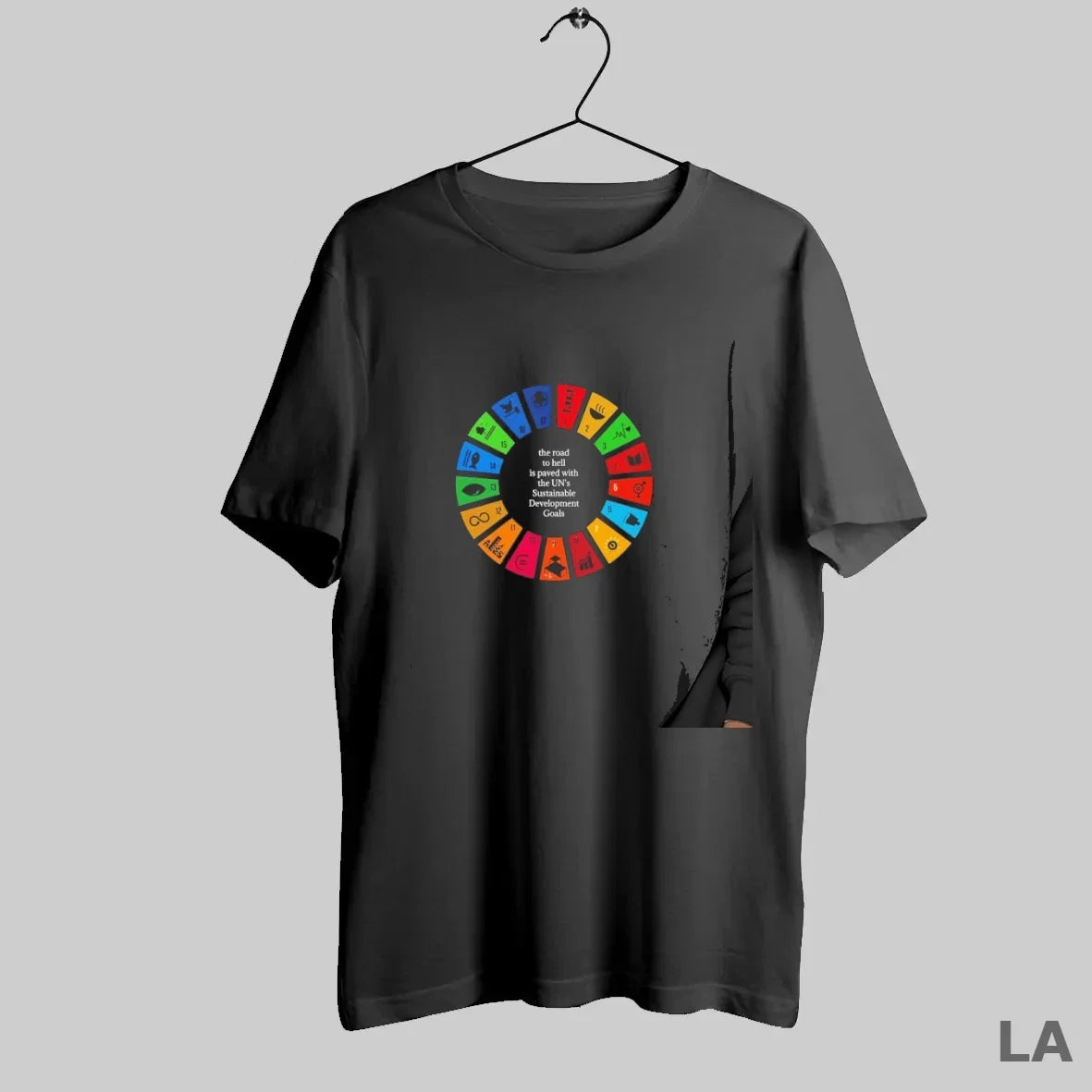 Original Road Hell Is Paved Uns Sustainable Development Goals T-Shirts, Hoodie, Sweatshirt - T-Shirt, Sweatshirt, Hoodie