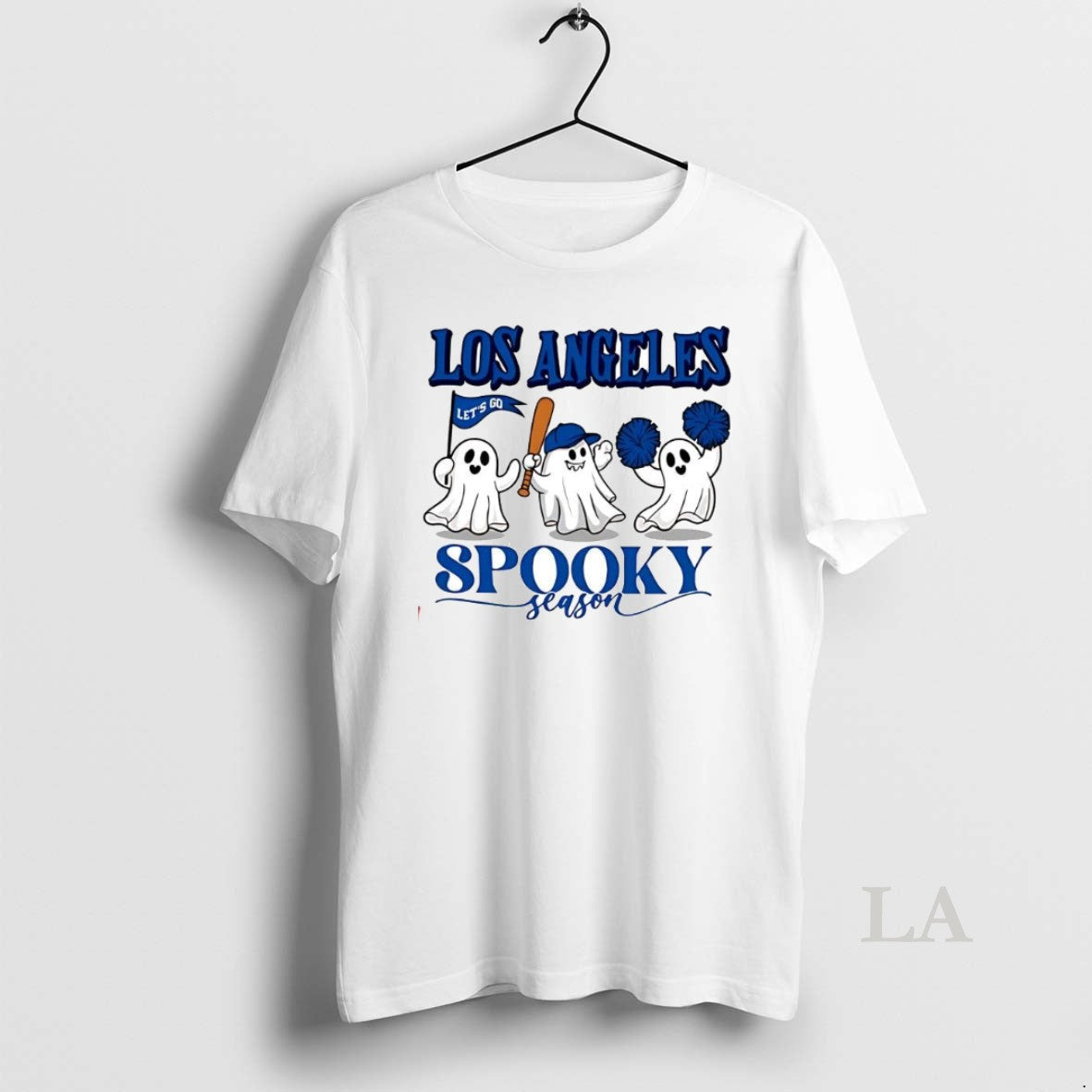Original Top Los Angeles Baseball Blue Team Spooky Season Cute T-Shirts, Hoodie, Sweatshirt - T-Shirt, Sweatshirt, Hoodie