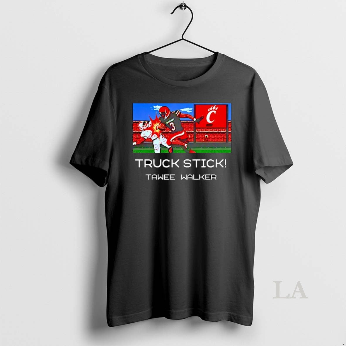 Original Truckstick Tawee Walker Cincinnati Bearcats Pixel T-Shirts, Hoodie, Sweatshirt - T-Shirt, Sweatshirt, Hoodie