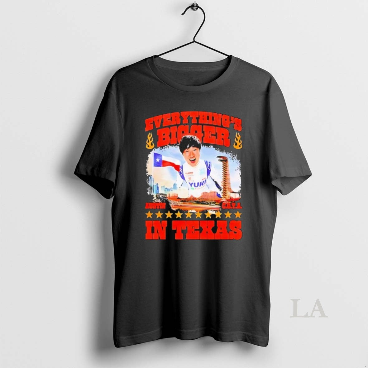 Original Tsunoda Yuki Everythings Bigger Texas T-Shirts, Hoodie, Sweatshirt - T-Shirt, Sweatshirt, Hoodie