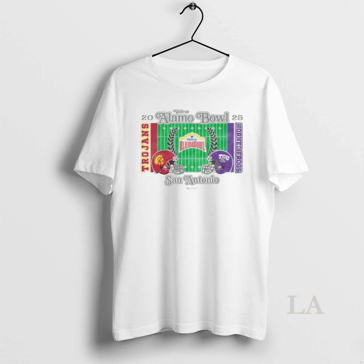 Original Usc Trojans Vs Tcu Horned Frogs 2025 Valero Alamo Bowl 2 Team Stadium T-Shirts, Hoodie, Sweatshirt - T-Shirt, Sweatshirt, Hoodie