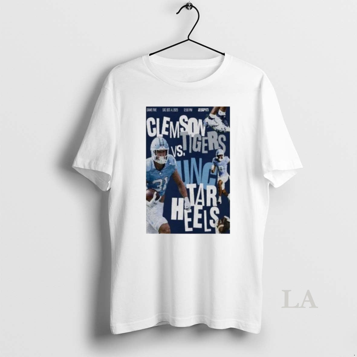 Original Unc Tar Heels Clemson Vs Tigers Oct 4 2025 T-Shirts, Hoodie, Sweatshirt - T-Shirt, Sweatshirt, Hoodie