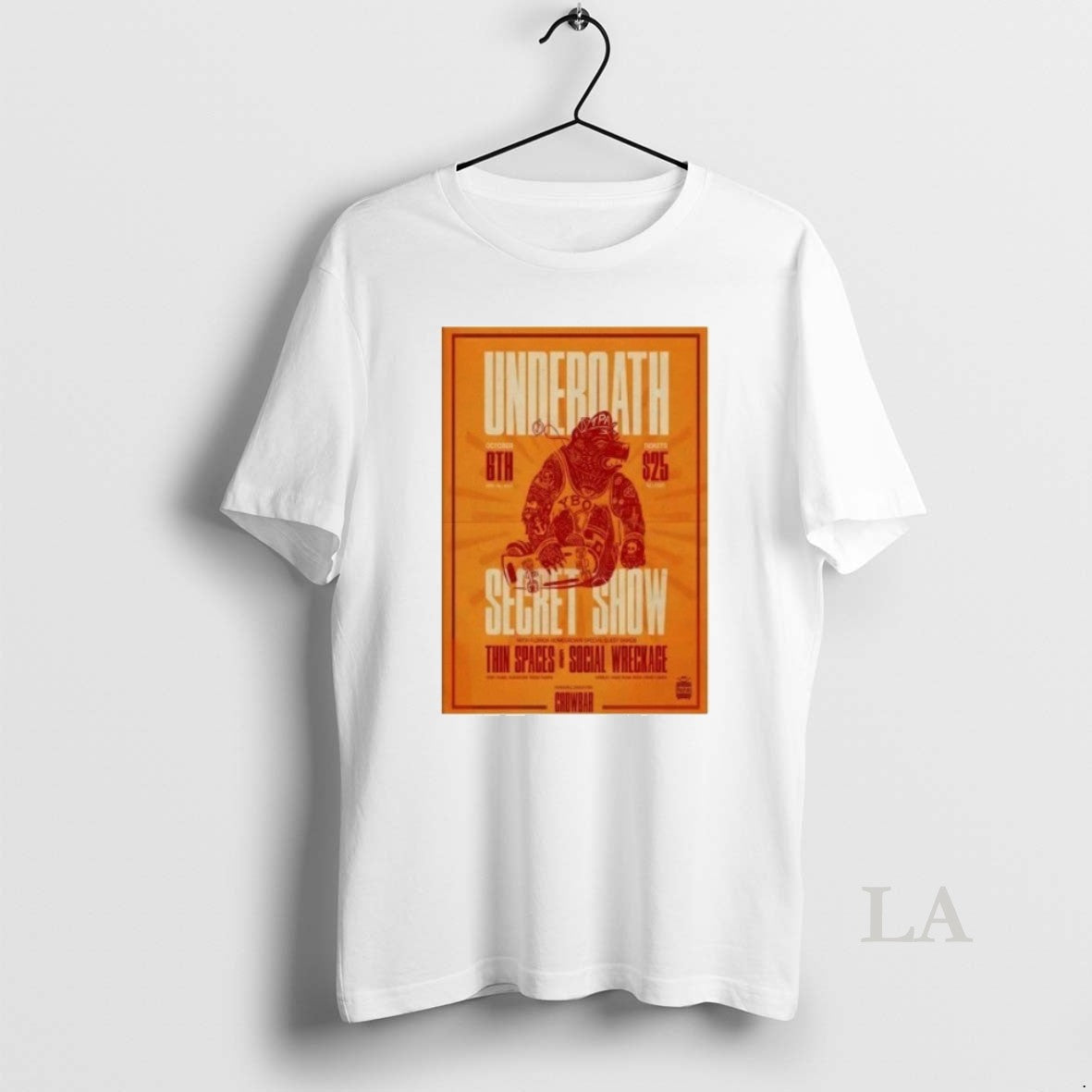 Original Underoath Oct 6 2025 Secret Show T-Shirts, Hoodie, Sweatshirt - T-Shirt, Sweatshirt, Hoodie