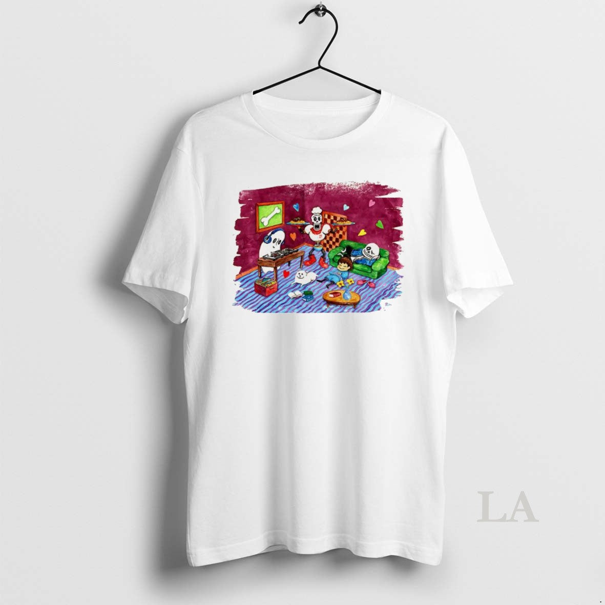 Original Undertale 10th Anniversary Commemorative Chill Arrangement Video Game Character Painting T-Shirts, Hoodie, Sweatshirt - T-Shirt, Sweatshirt, Hoodie