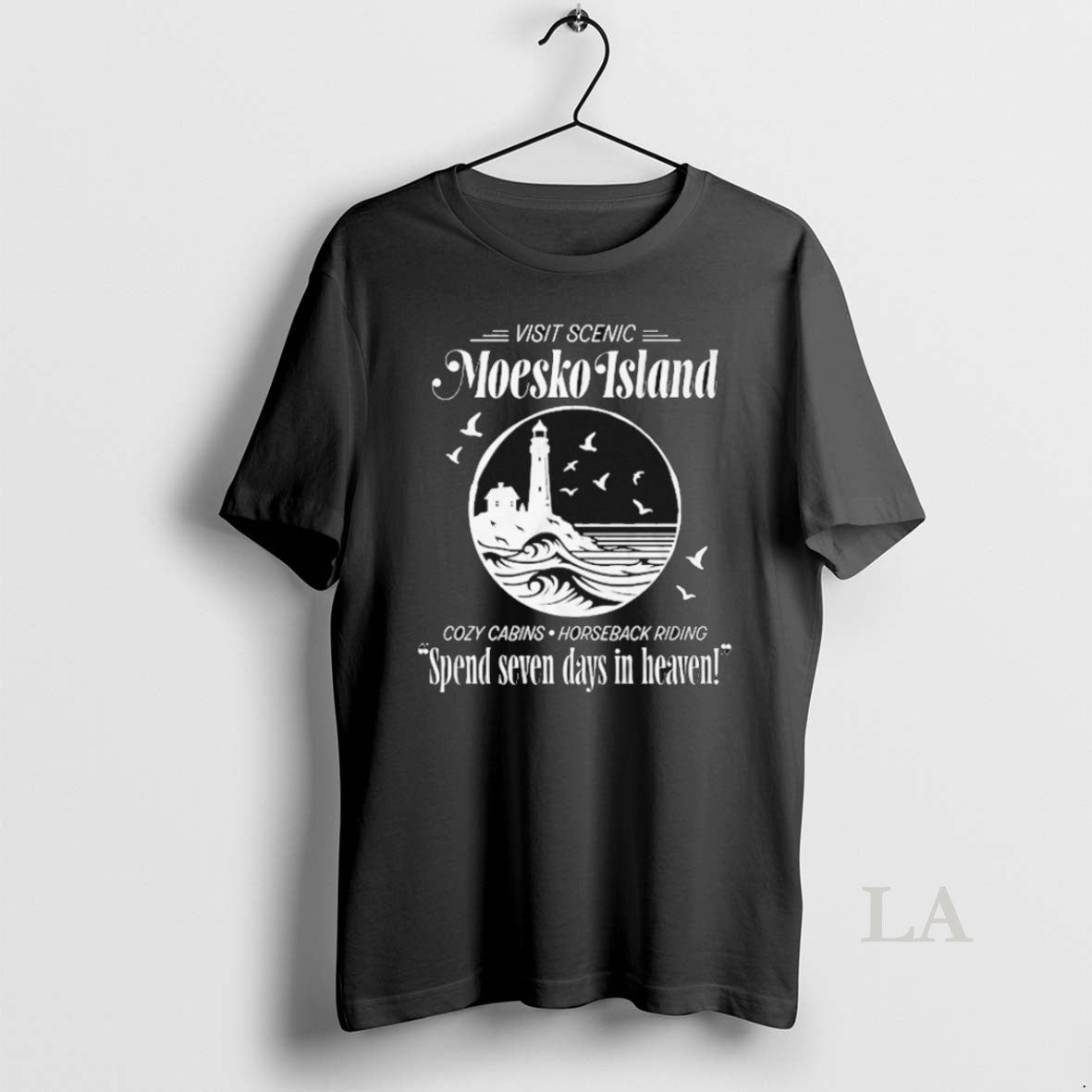 Original Visit Scenic Moesko Island Cozy Cabins Horseback Riding Spend Seven Days Heaven T-Shirts, Hoodie, Sweatshirt - T-Shirt, Sweatshirt, Hoodie