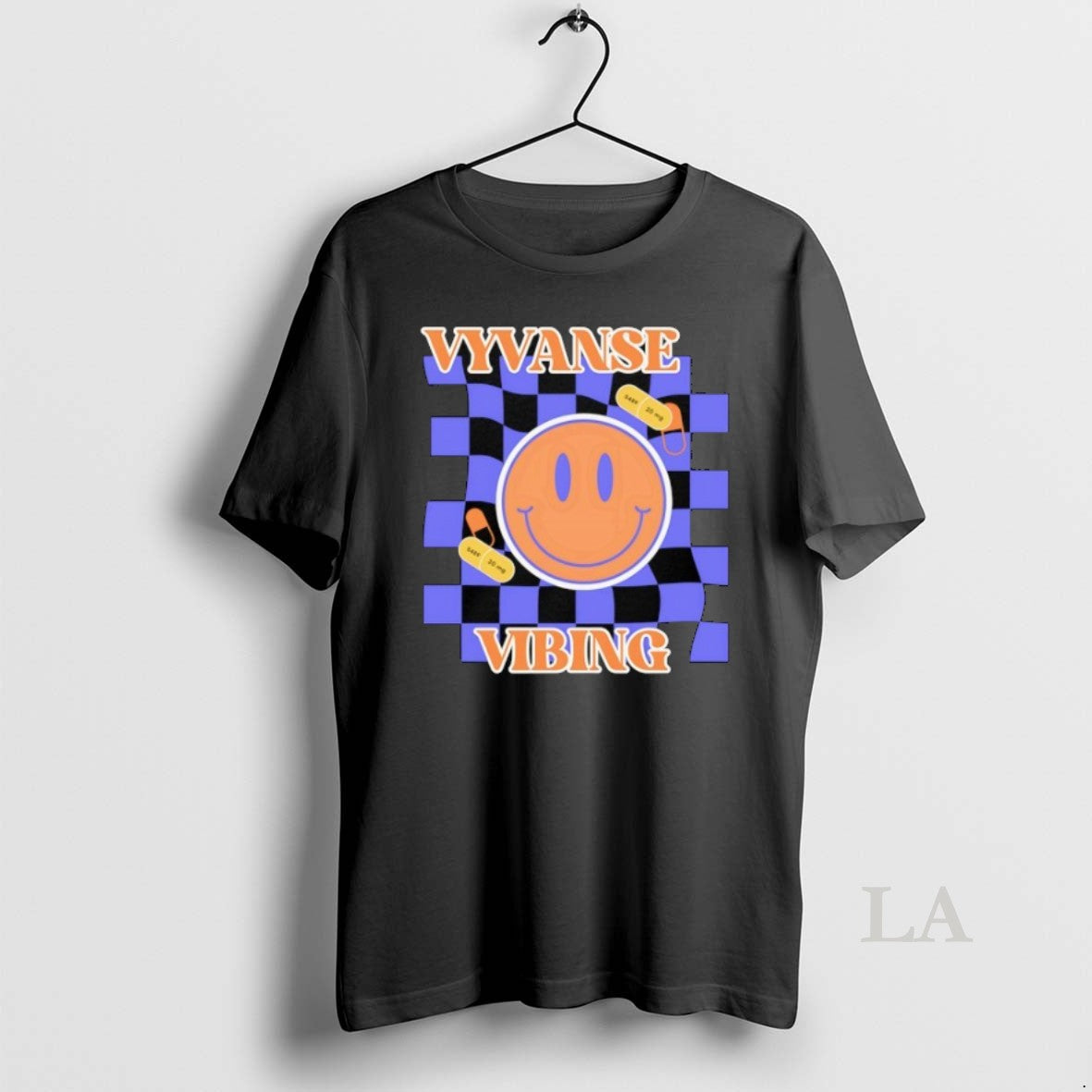 Original Vyvanse Vibing Smile Emoji T-Shirts, Hoodie, Sweatshirt - T-Shirt, Sweatshirt, Hoodie