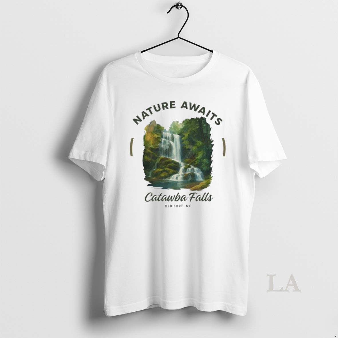 Original Waterfalls Nature Awaits Catawba Falls T-Shirts, Hoodie, Sweatshirt - T-Shirt, Sweatshirt, Hoodie
