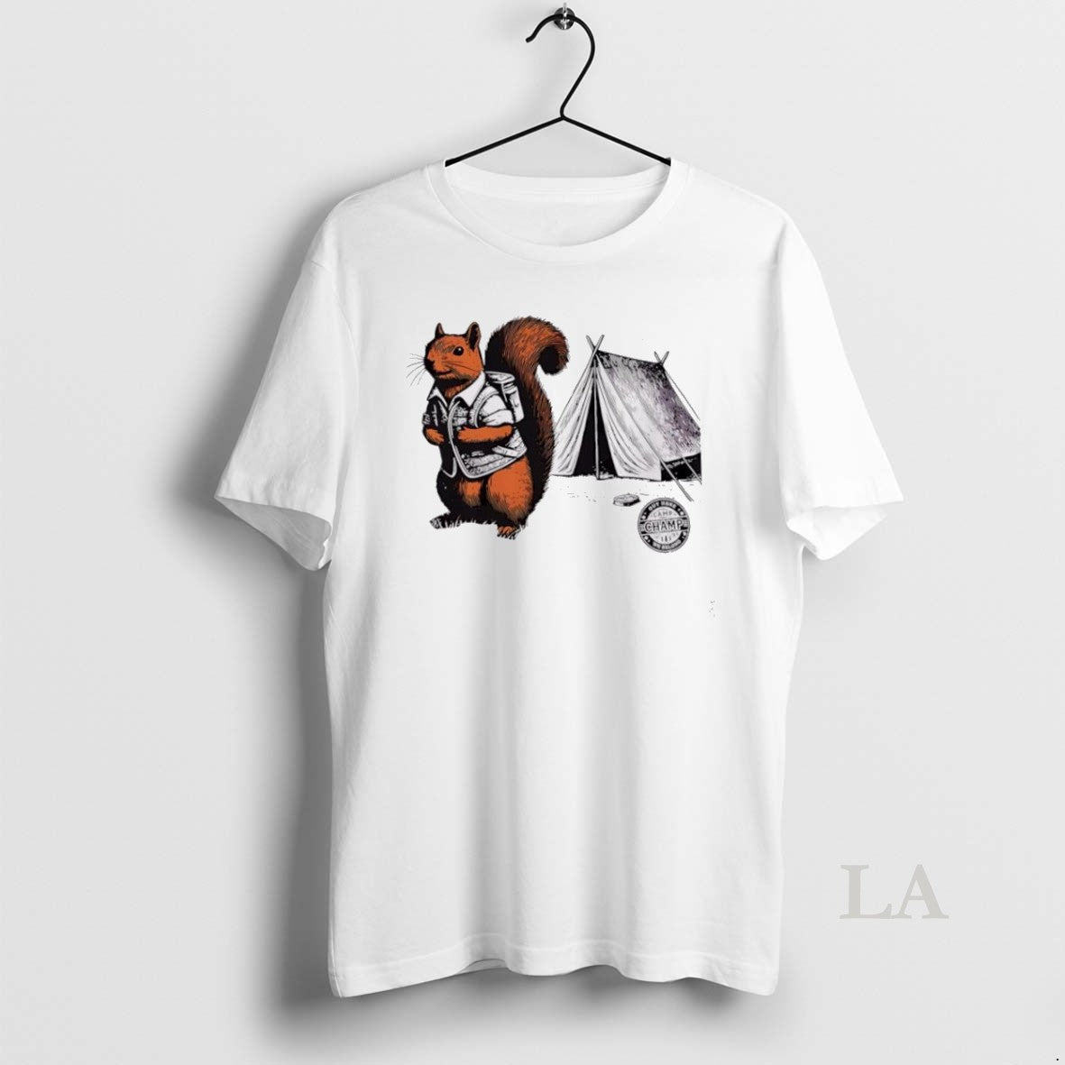 Original Whimsical Camping Squirrel Color Pop Adventure T-Shirts, Hoodie, Sweatshirt - T-Shirt, Sweatshirt, Hoodie