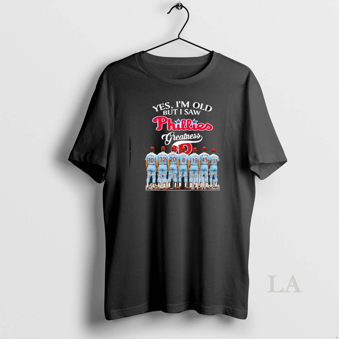 Original Yes Im Old But I Saw Philadelphia Phillies Greatness Legends Signatures T-Shirts, Hoodie, Sweatshirt - T-Shirt, Sweatshirt, Hoodie