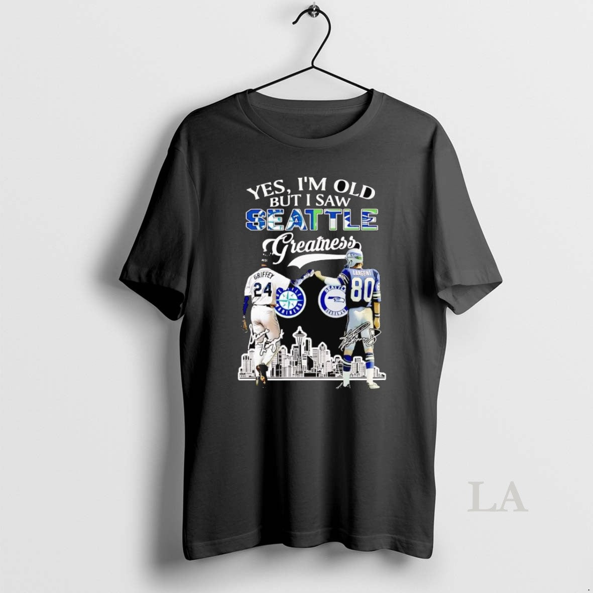 Original Yes Im Old But I Saw Seattle Greatness Griffey Largent T-Shirts, Hoodie, Sweatshirt - T-Shirt, Sweatshirt, Hoodie