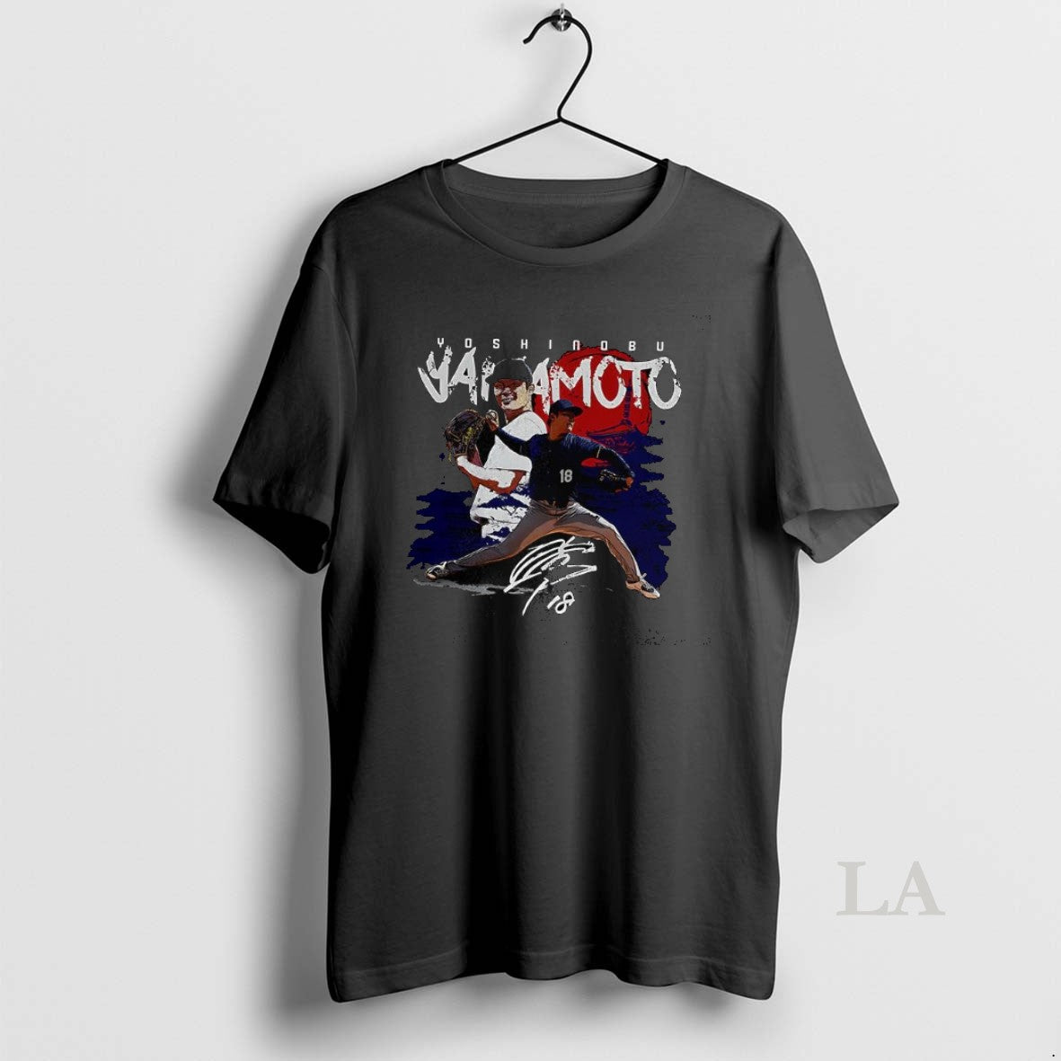 Original Yoshinobu Yamamoto Los Angeles Dodgers Baseball Pitching Stance Rising Sun Signature T-Shirts, Hoodie, Sweatshirt - T-Shirt, Sweatshirt, Hoodie